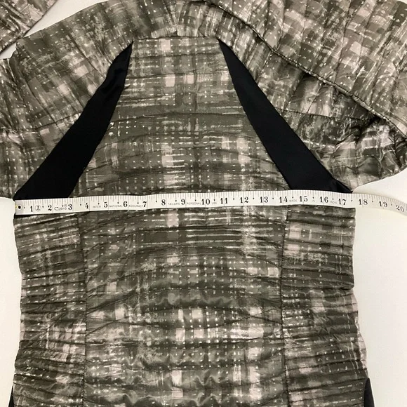 Eddie Bauer First Ascent Women’s Small Goose Down Green Puffer Down Jacket - Picture 14 of 14